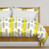 chevron stripe in yellow