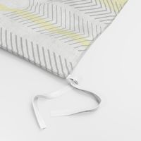 chevron stripe in yellow