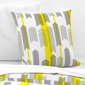 chevron stripe in yellow