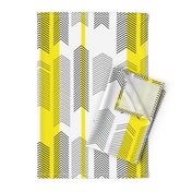 chevron stripe in yellow