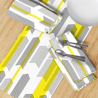 chevron stripe in yellow