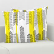 chevron stripe in yellow