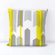 chevron stripe in yellow