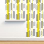 chevron stripe in yellow