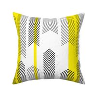 chevron stripe in yellow