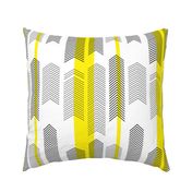 chevron stripe in yellow