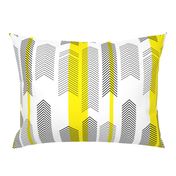 chevron stripe in yellow