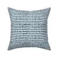 Inky spots and dots raw brush spots minimal design Scandinavian nursery neutral winter blue