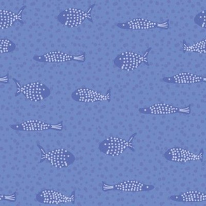 fishes in blue by rysunki_malunki