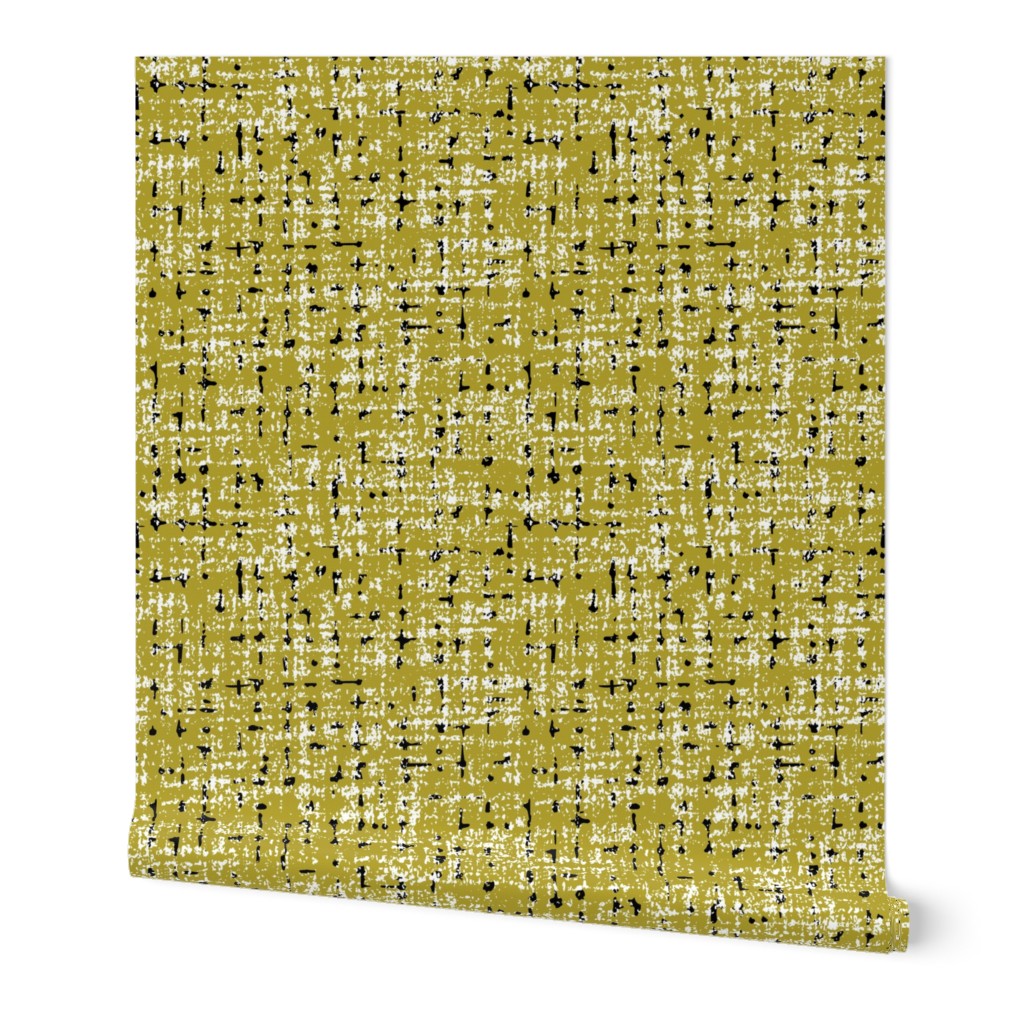 mid century retro green tweedy textures