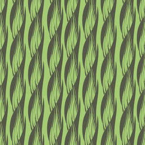 organic botanical striped texture by rysunki_malunki