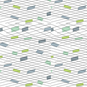 Grid Pattern in Green
