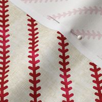(small scale) baseball stitch - baseball - vintage - LAD20