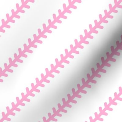 baseball stitch (pink)  - LAD20