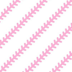 baseball stitch (pink)  - LAD20