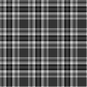 grayscale plaid dark