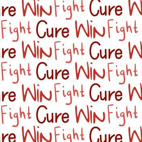fight cure win reds