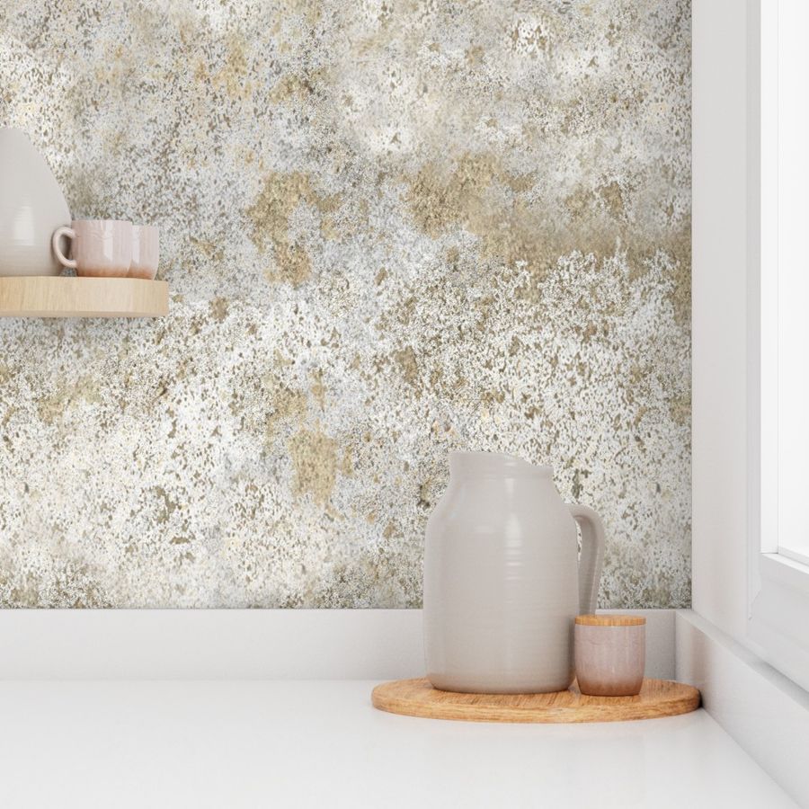 Faux Unfinished Concrete Wallpaper | Spoonflower