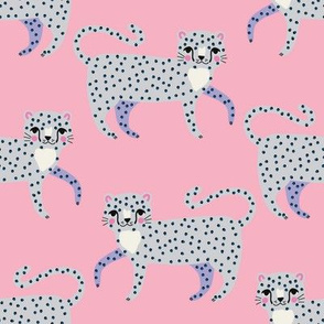 cheetahs on pink