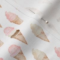 4" Neapolitan Ice Cream Cones - Summer