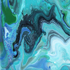 Blue Green Marble 