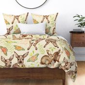 Canvas Textured Vintage Fawns 