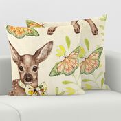 Canvas Textured Vintage Fawns 