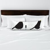 Cut'n Sew Pillow "Blackbird"