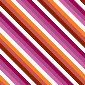 Lesbian Pride Stripe (diagonal)