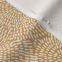 handdrawn scallop fabric - coordinate fabric, muted nursery fabric - sfx1144 oak leaf