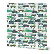 wagoneer hills white background