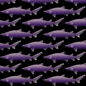 Sand Tiger Shark in purples
