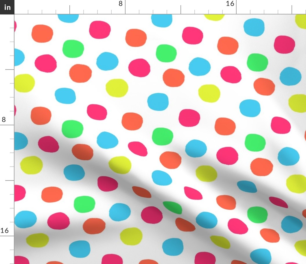 Big Bold Polka Dot Toss Multi