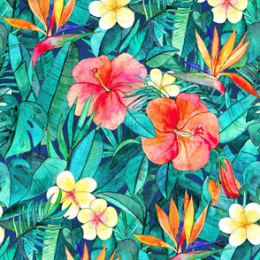 Classic Tropical Garden XXL custom color edit