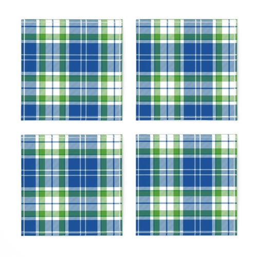 Bahamas tartan, 6" custom lakeside colors 