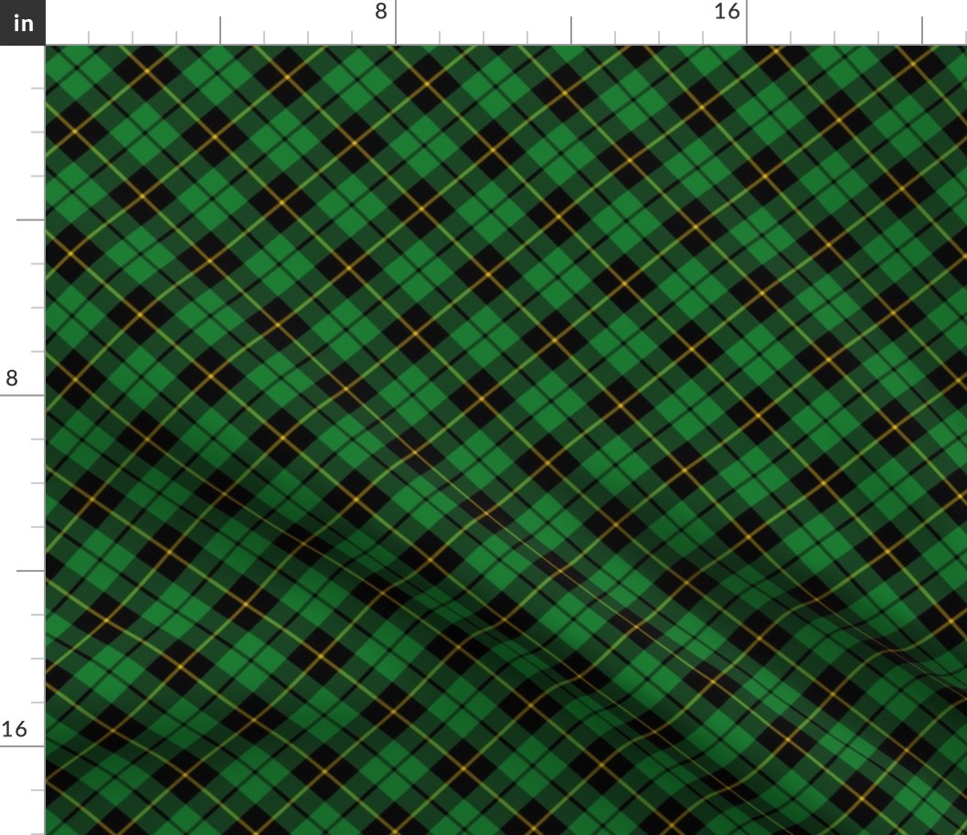 Wallace clan tartan, 2" diagonal