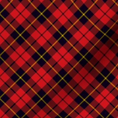 Wallace clan tartan, 2" diagonal