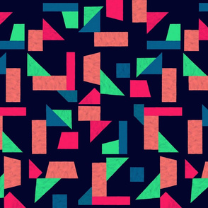 Tangram Puzzle Fluo