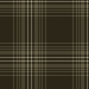 Stewart mourning tartan, 12" - 1880 Clans Originaux