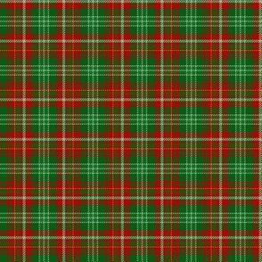 New Brunswick official tartan, 3"