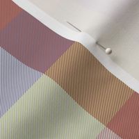 simple 2"madras - custom subdued pastel colors
