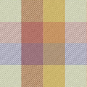 simple 2"madras - custom subdued pastel colors