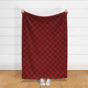 Brodie 1820 clan tartan, 4" diagonal, Vestiarium Scoticum