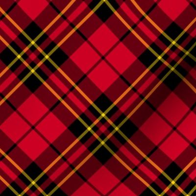 Brodie 1820 clan tartan, 4" diagonal, Vestiarium Scoticum