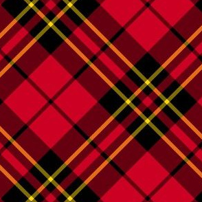 Brodie 1820 clan tartan, 4" diagonal, Vestiarium Scoticum