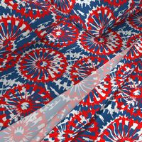 Tie Dyed spirals2 red_white_blue