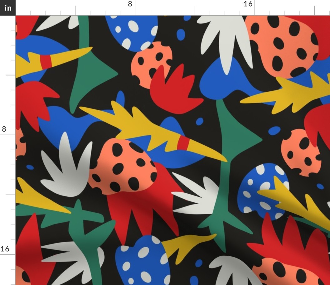 Bright abstract kids pattern