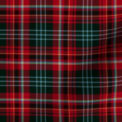 New Brunswick official tartan, 6" very dark