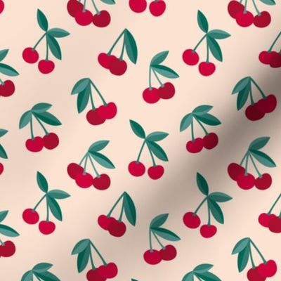 Little Cherry love garden for spring summer nursery design neutral sand creme maroon red aubergine