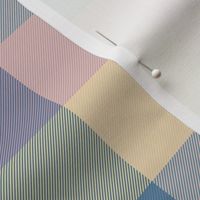 simple 2"madras - updated custom pink/blue/yellow pastel